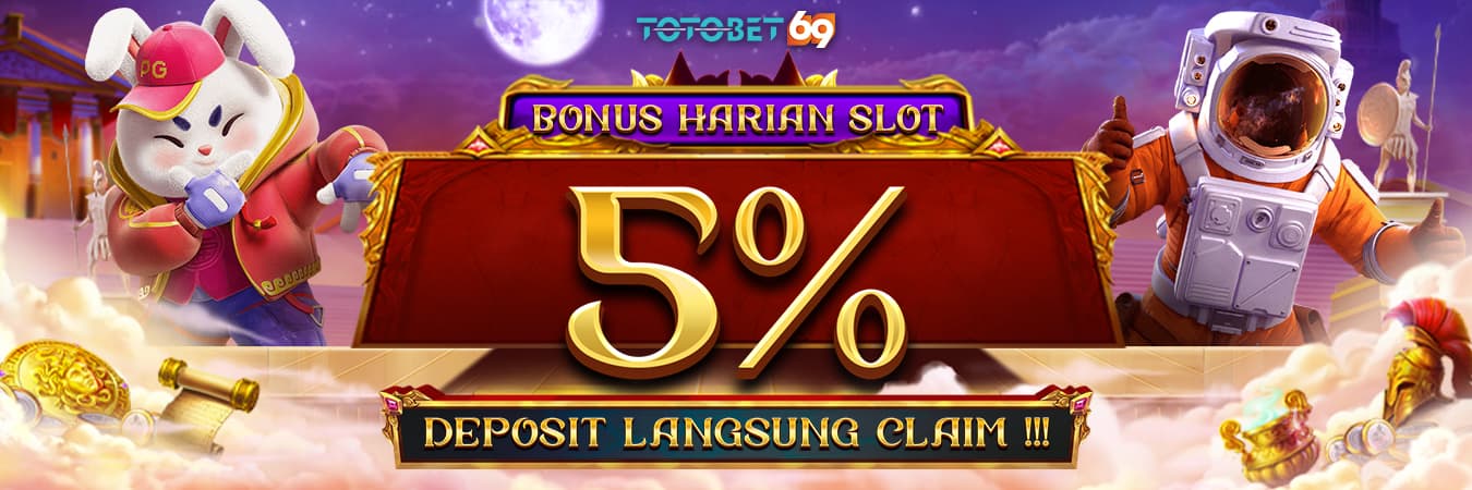 Bonus Harian Slot 5%